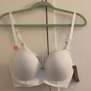 White Padded Bra
